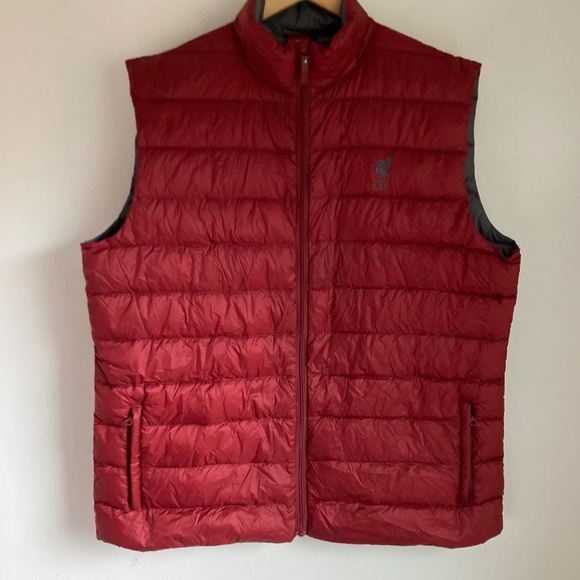 LFC Liverpool Football Club men’s Goose down puffer vest - Picture 1 of 8